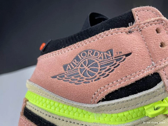 Peach Jordan CW6576-800 High Switch Air 1 0819